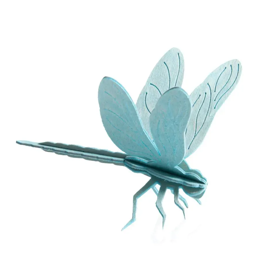Libelle - hellblau - 10 cm