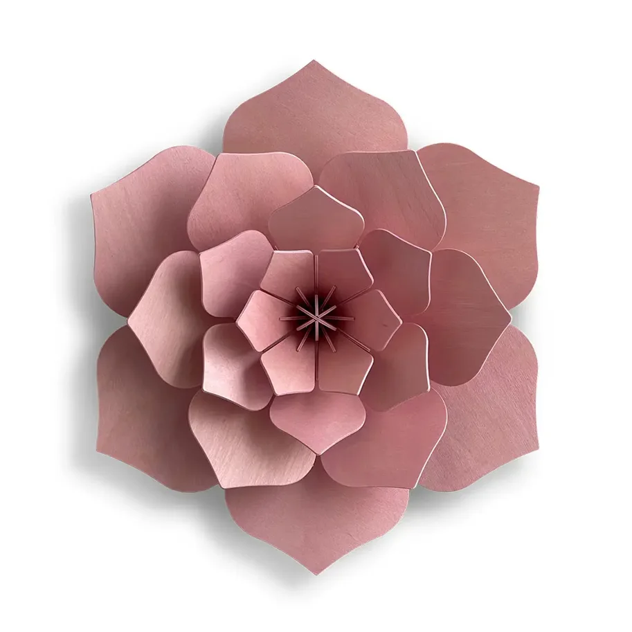 Dekoblume - rosa - 15 cm