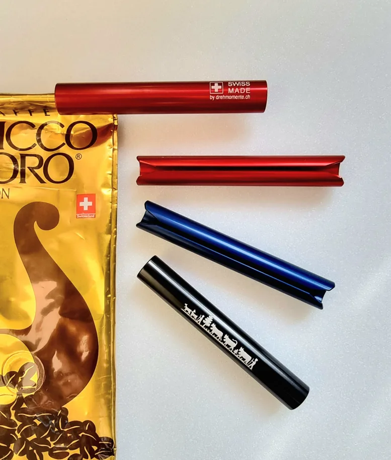 Beutelverschluss - rot