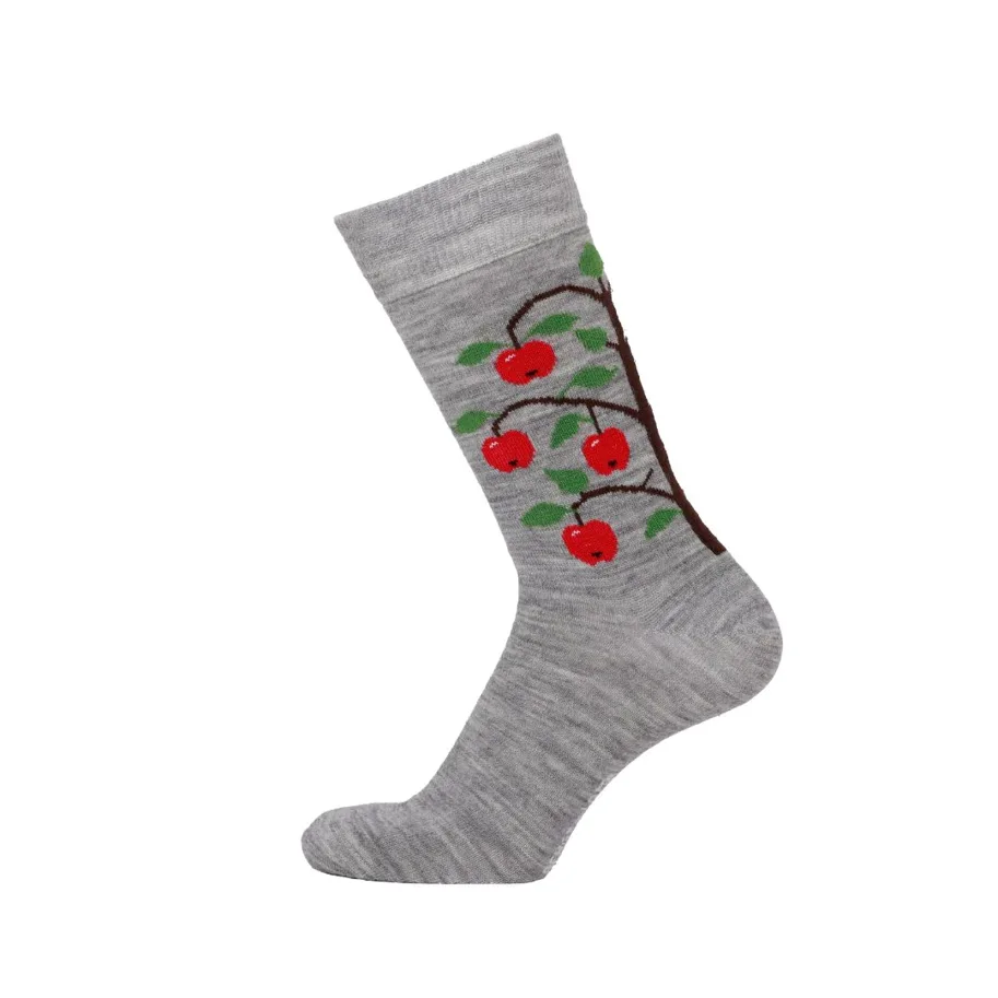 Socken - Apple Tree - grau