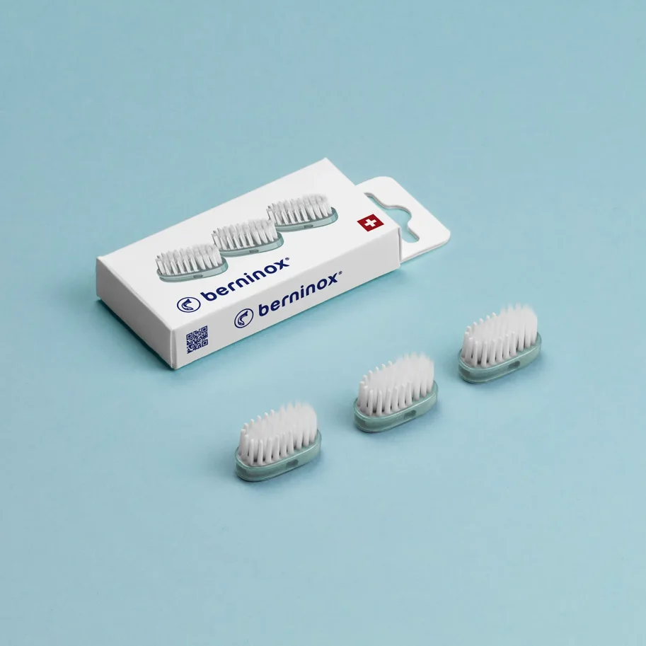 Ersatzbürstenköpfe - 3er Set - eisberggrün