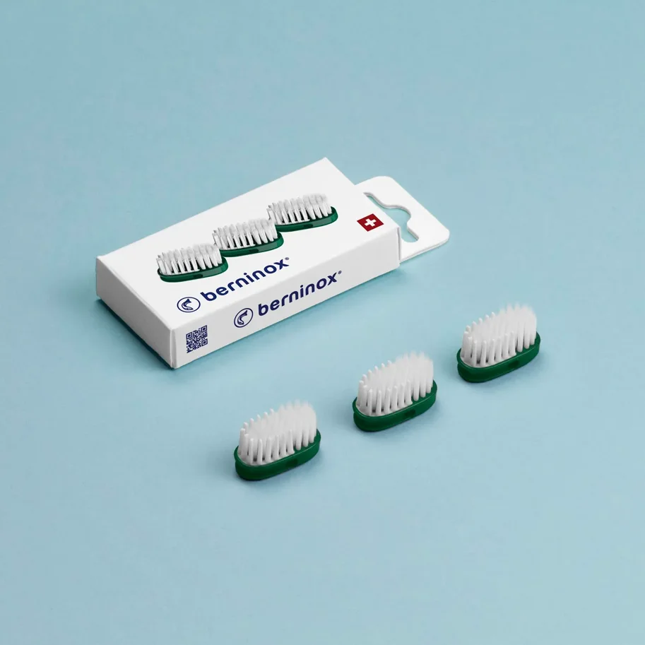 Ersatzbürstenköpfe - 3er Set - atlantikgrün