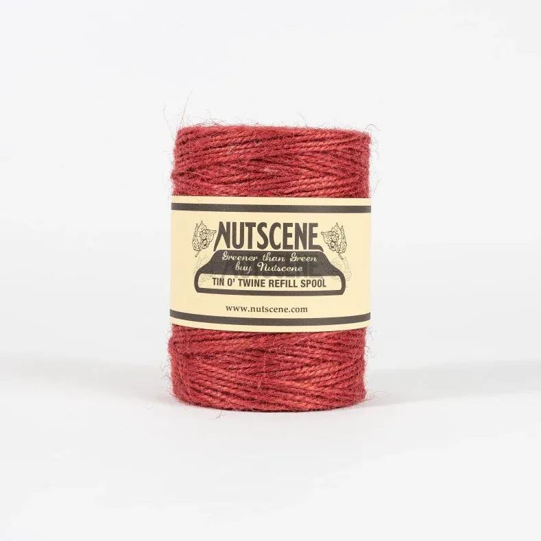 Jutegarn - Ersatzgarn Tin O'Twine - rot