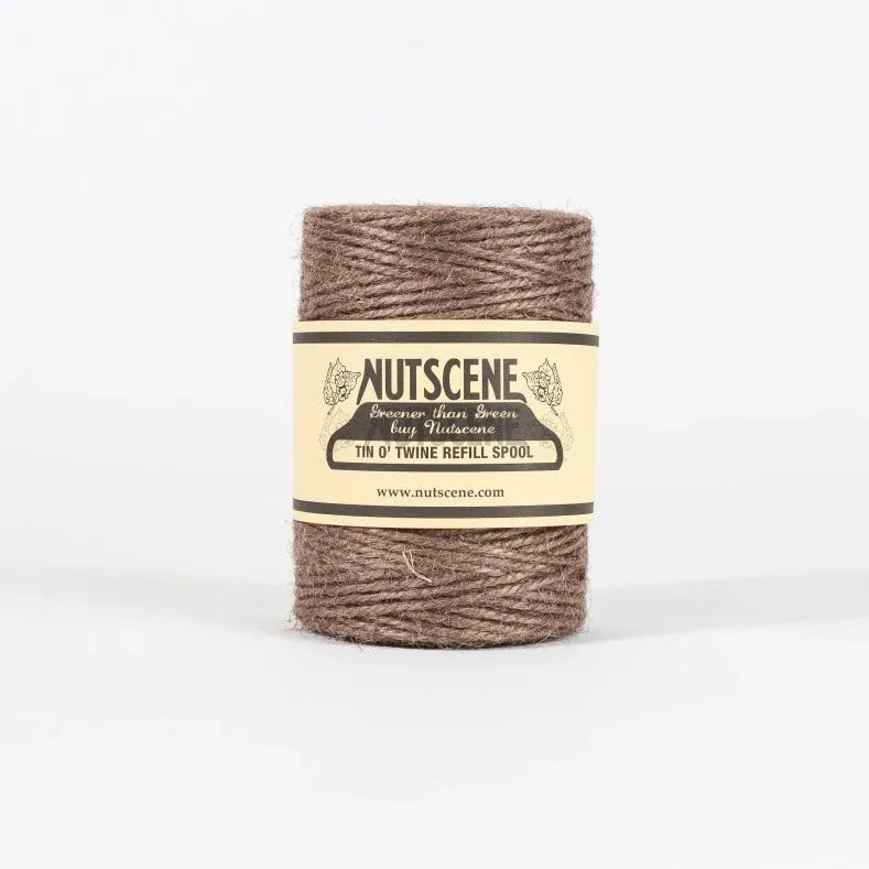 Jutegarn - Ersatzgarn Tin O'Twine - braun