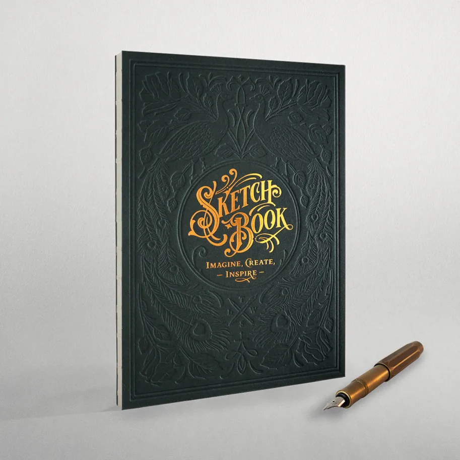 Skizzenbuch - Racing Green