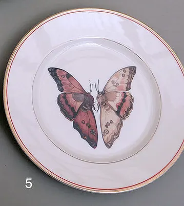 Frühstücksteller - Schmetterlinge