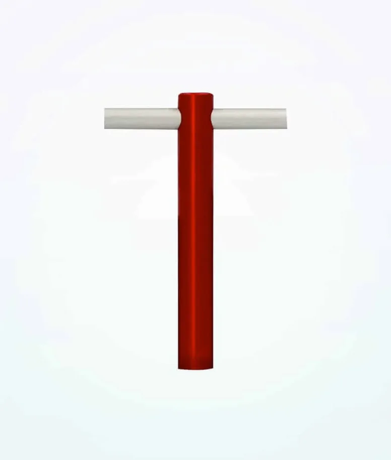 Tubenschlüssel - gross - rot