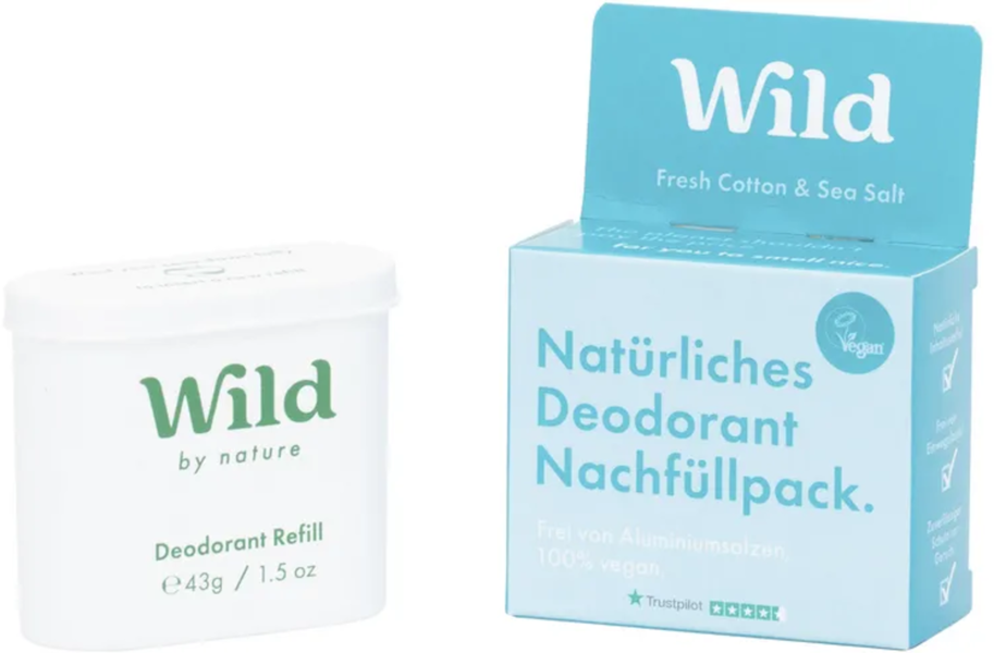 WILD Deo Refill Cotton & Seasalt