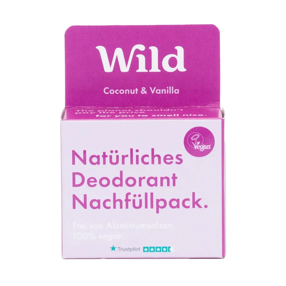 WILD Deo Refill Coconut & Vanilla