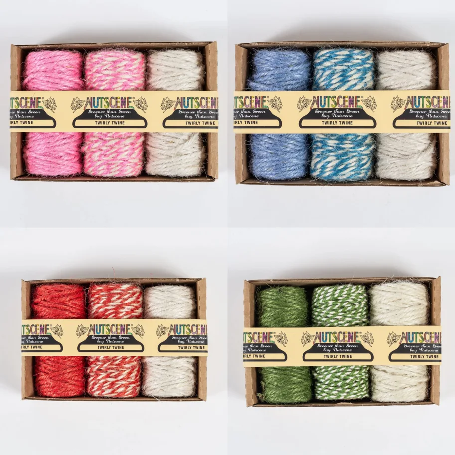 Jutegarn - Mini Twirly, 3er Set