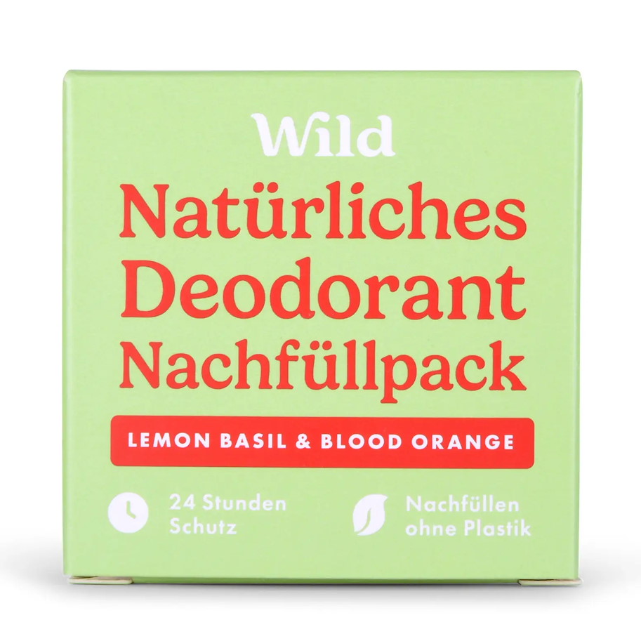 WILD Deo Refill Zitronenbasilikum & Blutorange