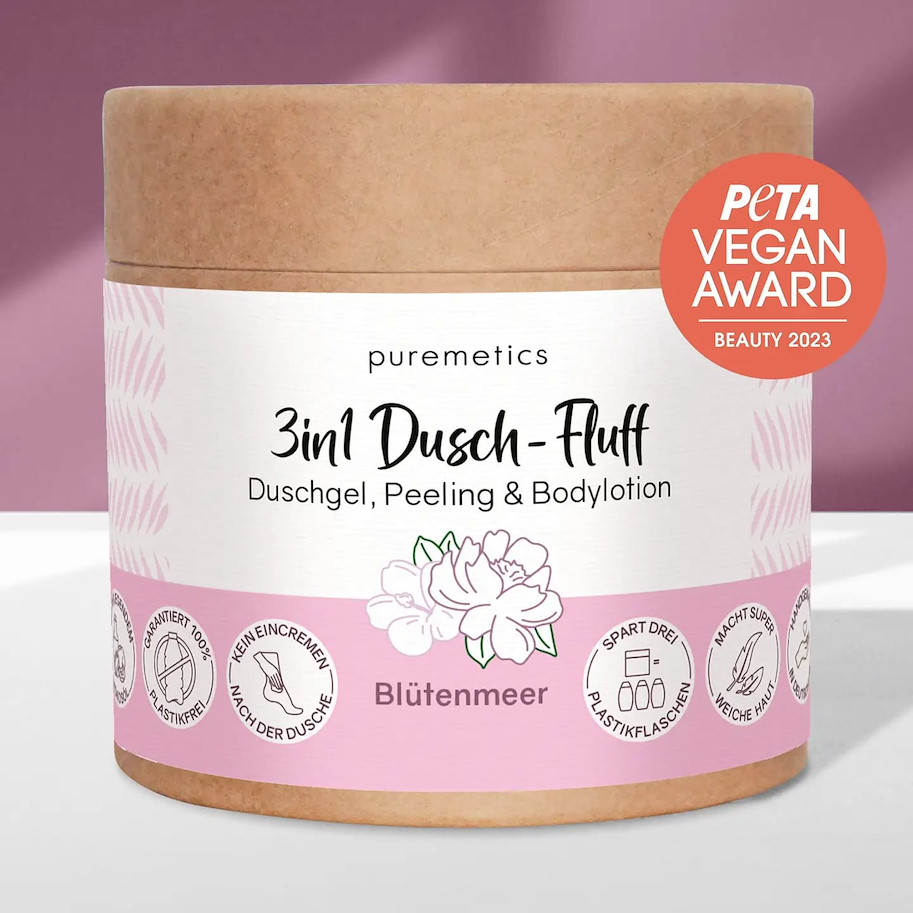 3in1 Dusch-Fluff - Blütenmeer