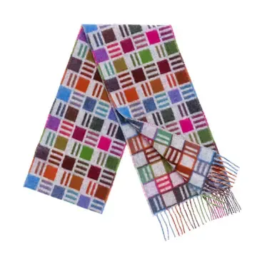 Schal - Multi Ribbon Grey