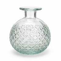 Glasvase Diamante - rund