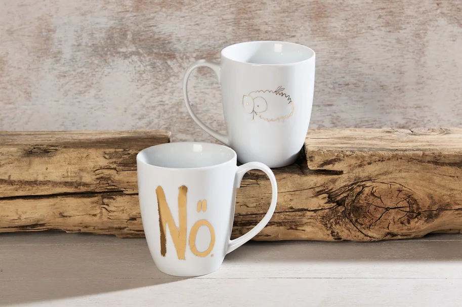 Tasse - Nö - gold
