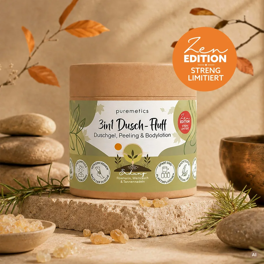 3in1 Dusch-Fluff - ZEN - Erdung