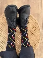 Socken Spin schwarz - Grösse 35-39
